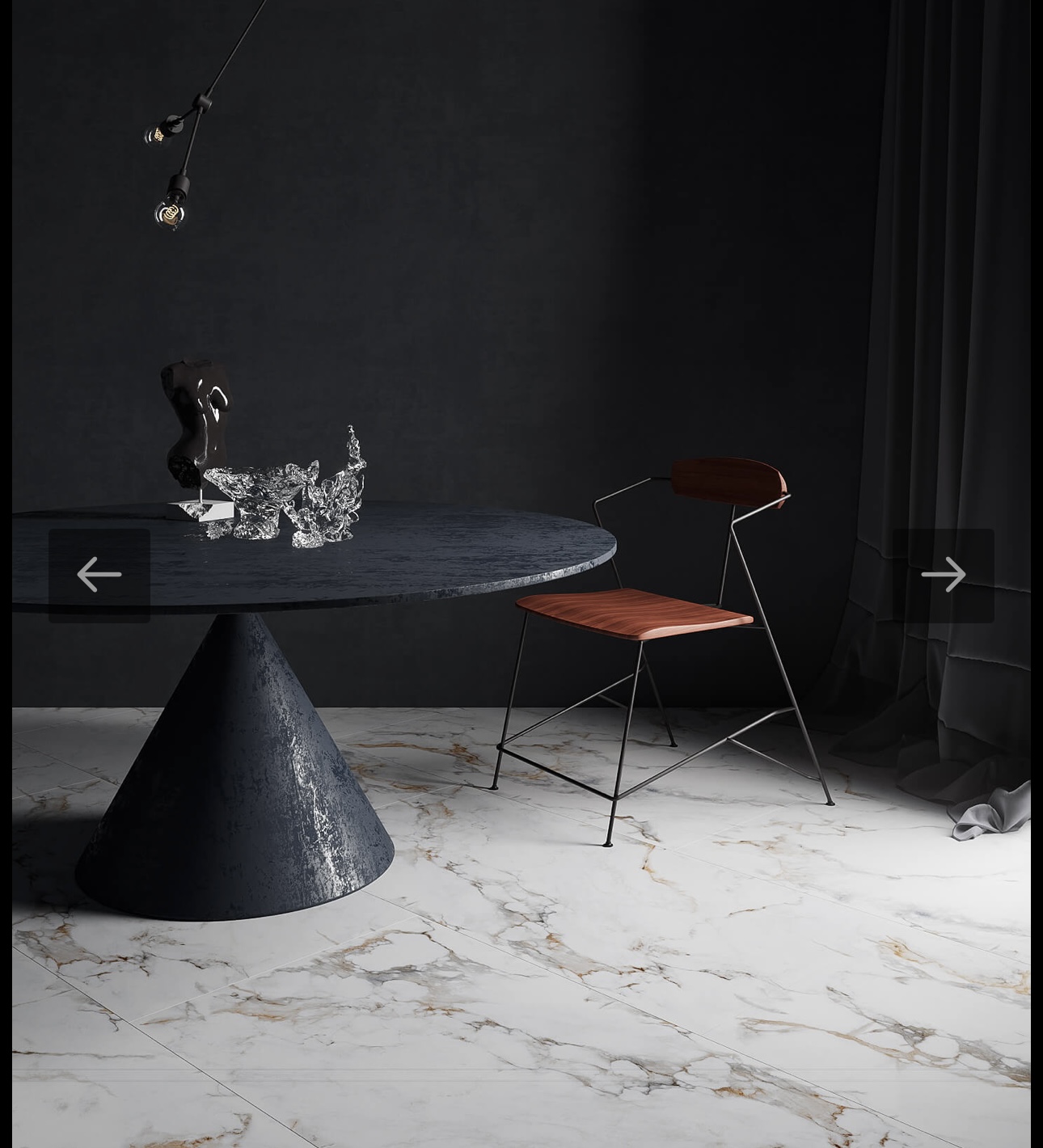 Floor tile installation